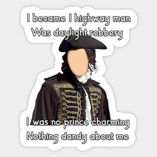 Horrible Histories | Dick Turpin Sticker